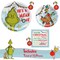 Dr. Seuss The Grinch Christmas Party Supplies Bundle with The Grinch Paper Plates, "Max" Dessert Plates, and Napkins - Serves 8 - FREE SHIPPING